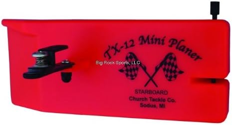 TX-12 Mini Planer Board Starboard by Church Tackle Co