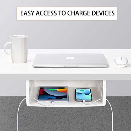 Under Desk Storage Shelf, KLIONGO Under Desk Drawer for Office/IKEA