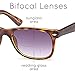 GAMMA RAY 3 Pairs Bifocal Gradient Sunglasses Readers Reading Glasses - 2.00x