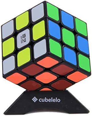 Cubelelo QiYi Sail 3x3 Black Speed Cube Puzzle 3x3x3 Magic Cube Beginners Rubik Cube Puzzle