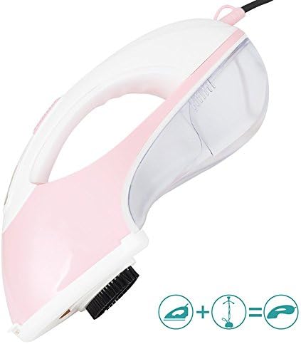 BAKTOONS Travel Garment Steamer, Portable Easy to Carry Clothes Fabric Steaming Iron, 230ml Powerful Handheld Mini Steamers of Wrinkle Remover, 15s Fast Heat-up for Home