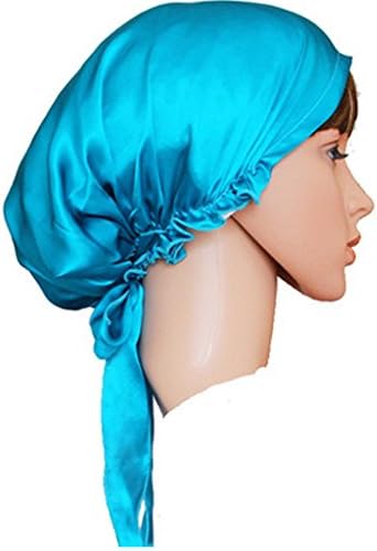 Ayiyoy 100% Mulberry Silk Soft Bonnet Sleep Cap