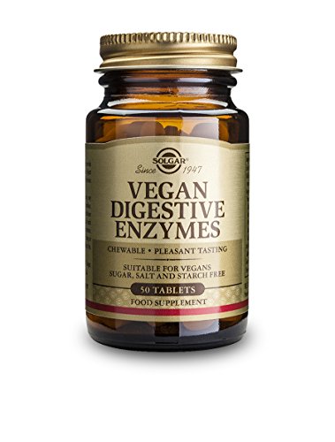 Solgar Vegetarian Digestive Aid chewable Tablets, 50 Count