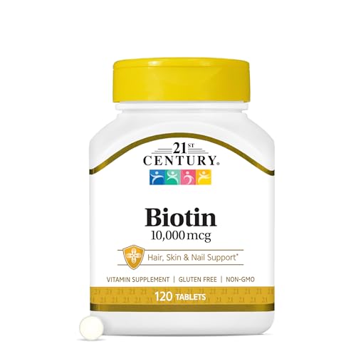21st Century 21st Century, Biotin, 10,000 mcg, 60 Tablets