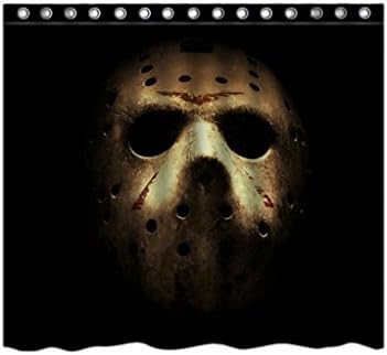 Friday The 13th (2009) Custom Shower Curtain Stylish Waterproof Polyester Fabric Bathroom 60"X72"