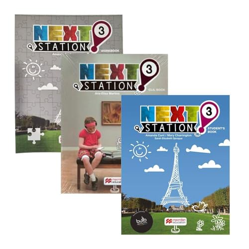 Next station 3: NEXT STATION STUDENT'S BOOK WITH WORKBOOK W/BULB & CLIL-3