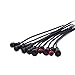 BTF-LIGHTING 4 Pin Electrical Connector 24AWG IP65 Male Female Connector 7.87in/20cm Extension Cable for Car,Truck,Boat,Indoor/Outdoor LED Strip Lights/String 15mm Nut Small Size 5 Pairs