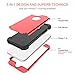 iPhone 8 Case, iPhone 7 Case, BENTOBEN Heavy Duty Shockproof 3 in 1 Slim Hybrid Hard PC Soft Silicone Rubber Bumper Rugged Protective Phone Case Cover for iPhone 8 /iPhone 7 (4.7