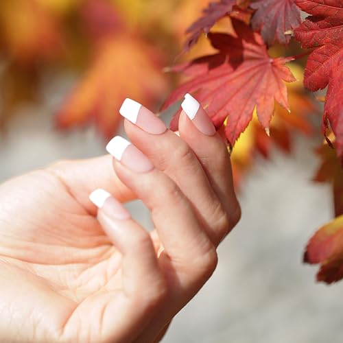 Kiss Salon Acrylic French Nails 28pc Rumour Mill KSA12, white - Image 6