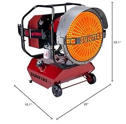 SUNFIRE Radiant Heater - 80,000 BTUs