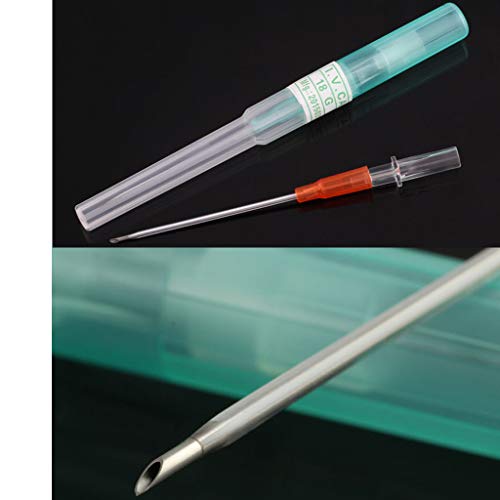 Tattoo Needles Tattoo Kit,Pack of 4 Catheter Piercing Needles Tattoo Piercings Tool Including Sizes 14g 16g 18g 20g for Piercing Supplies Piercing Kit Body Piercing Tool - Thumbnail 4