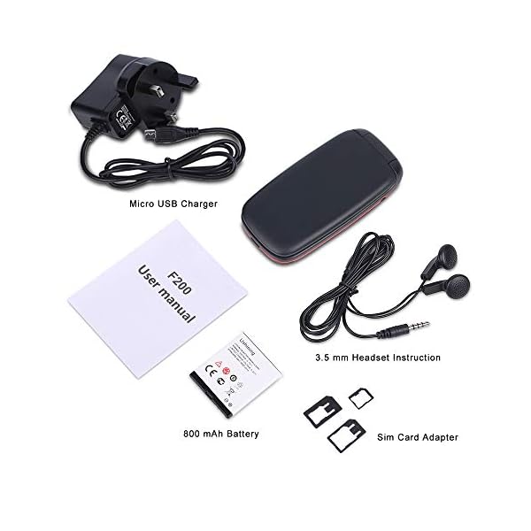 Ushining-Unlocked-Flip-Mobile-Phone-Pay-as-You-Go-Simple-GSM-Dual-SIM-Basic-Button-Sim-Free-Clamshell-Feature-Phone-18Black USHINING Unlocked Flip Mobile Phone Pay as You Go Simple GSM Dual SIM Basic Button Sim Free Clamshell GSM Feature Phone…