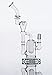 Syentec Clear 9.2'' Recycler Hand Blown Glass Percolater Pipe