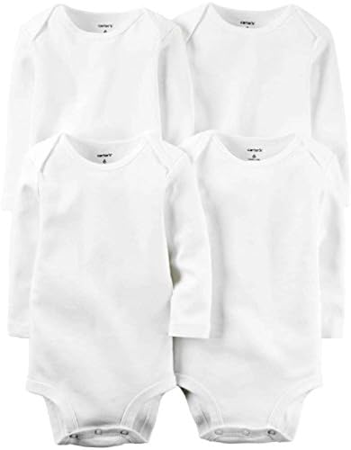 CarterS Baby White Multi-Pk Bodysuits 126G388 9 Months