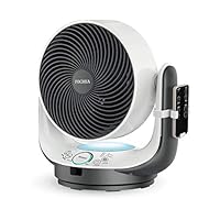 FOCHEA Air Circulator Fan Powerful Oscillating Desk Fan/Table Fan Enhanced Airflow Multi-Mode with Remote Control,8 Speeds Adjustable, 90 Degree Head Swing & 7 Kinds of Timer Setting for Home Office