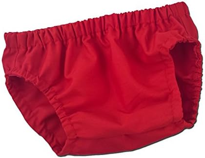 Juxby Kids Baby-Boys Diaper Cover In Solid Red-6m