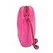 HXQ Pink purse Lovely Little Shoulder Bags, plush circle Crossbody Bags for Kids Toddlers Preschoolers Girls Boys