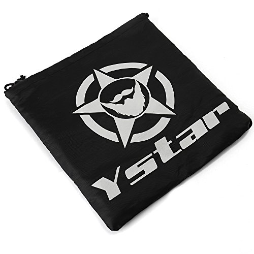 Ystar Beard Bib - Hair Clippings Catcher, Grooming Cape Apron, for Man Shaving-(Black)