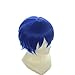 Cfalaicos Short Vocaloid-kaito Blue Anime Cosplay Wig