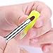Makartt 6pcs Nail Art Brushes Set for Acrylic Nails Poly Extension Nails 3D UV Gel,Professional Different Nail Design Brushes Tool With Glitter Handle for Salon at Home DIY Manicure