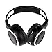 Car Headphone,XINDA 2 Packs Double Channel Wireless Infrared Car Headset Foldable Vechile IR Headphones for in-Car TV DVD Video