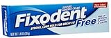 Fixodent Free Denture Adhesive Cream-1.4 oz (Quantity of 5)