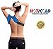 Hot/Cold Therapy SHOULDER Wrap - CE CERTIFIED & FDA APPROVED + 100% MONEY BACK GUARANTEE. Relieve Pain & Soreness + Decrease Swelling! Larger Coverage Area PLUS Convenient Adjustable Wrap!