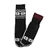 Vihir Men's Slipper Socks With Suede Non Slip Sole -Winter Knitted Non-Skid Home Warm Floor Socks Indoor Floor Stocking House