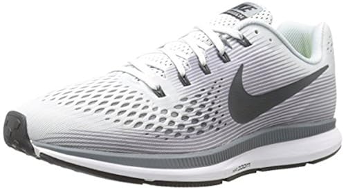 Nike Air Zoom Pegasus 34(4E) (Pure Platinum/Anthracite/Cool Grey