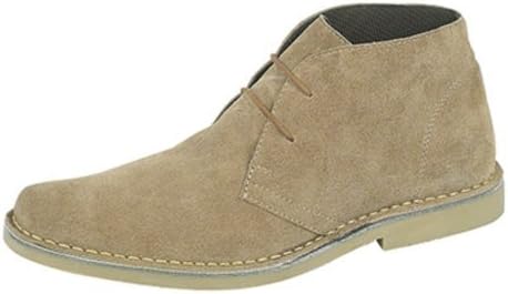 mens leather desert boots uk