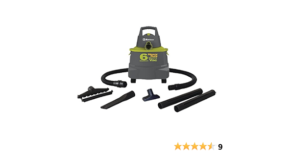 Amazon.com: Koblenz WD-6 K 6-Galones Wet/Dry Vac con soplador de aire  desmontable - Con cable : Herramientas y Mejoras del Hogar
