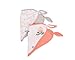 Little Unicorn Cotton Bandana Bib 2 Pack - Watercolor Rose