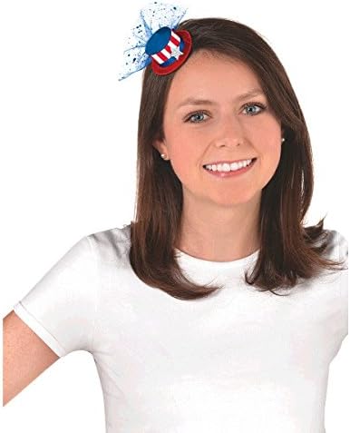 Mini Patriotic Hat Hair Clip