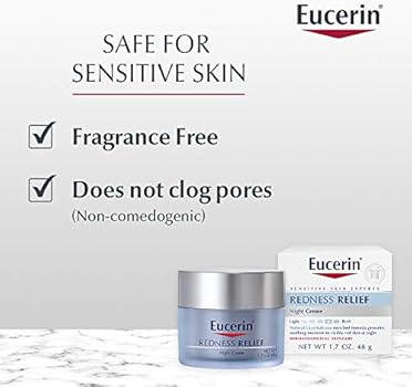 eucerin redness night cream