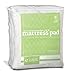 ExceptionalSheets Rayon from Bamboo Mattress Pad with Fitted Skirt - Extra Plush Cooling Topper - California King