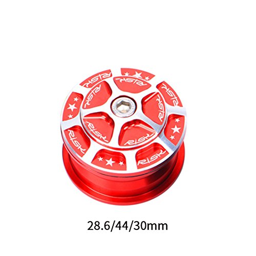 Yuehua Bike Headsets Double Bearings 44 Mm for MTB Bicycle Red - Thumbnail 2