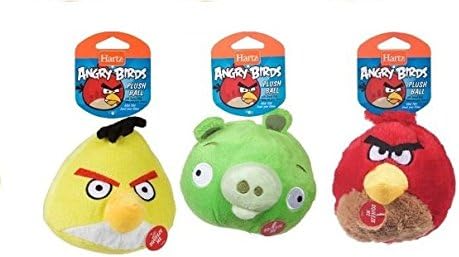 hartz angry bird dog toy