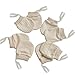 No Scratch Newborn Mitten Organic Cotton Mitts Baby Glove for Infant 0-6 Month Unisex