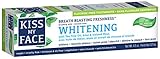 Kiss My Face Gel Teeth Whitening Toothpaste, Fluoride Free Toothpaste, 4.5 Ounce