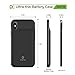 Battery Case for iPhone Xs/X, Ultra-Thin 3200mAh Portable Protective Charging Case Extended Rechargeable Battery Pack Charger for iPhone 10(5.8''), Compatible with Headphones