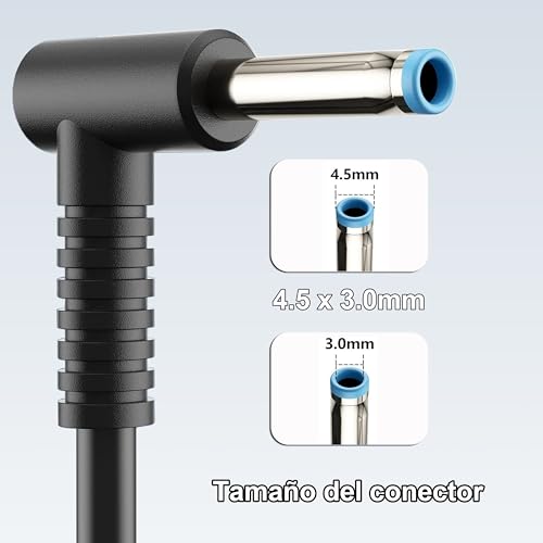 RORALMA 65W Cargador para HP EliteBook 840 850 845 830 820 G9 G8 G7 G6 G5 G4 G3, Adaptador ProBook 640 650 450 430 440 446 455 470 745 735 725 755