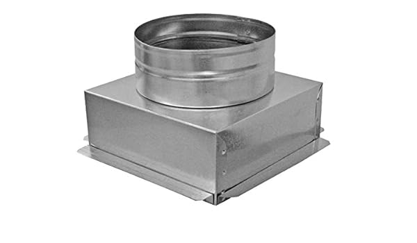 Duct Outlet 10 X 10 Ceiling Box W 10 Round Collar Connects