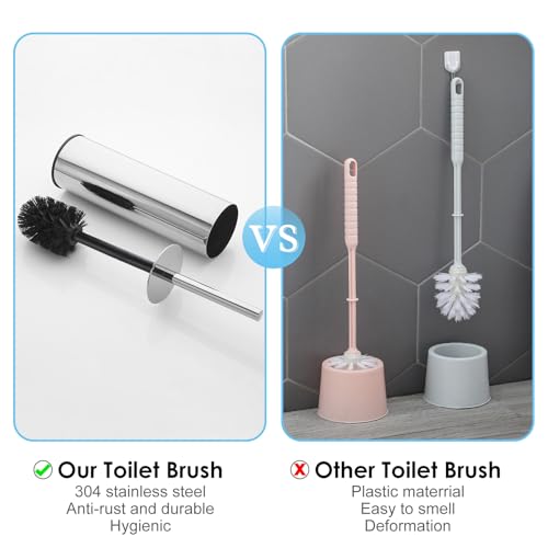 bgl 304 Stainless Steel Round Toilet Brush Holder