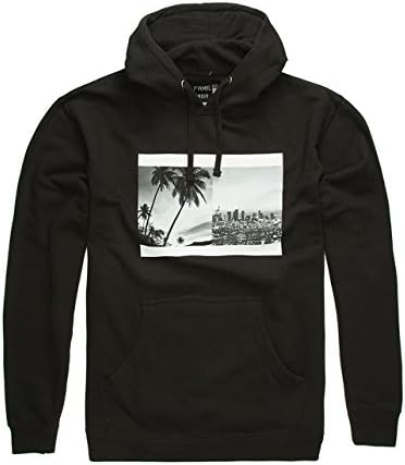 LA FAMILIA Double Scene Hoodie, Black, Medium