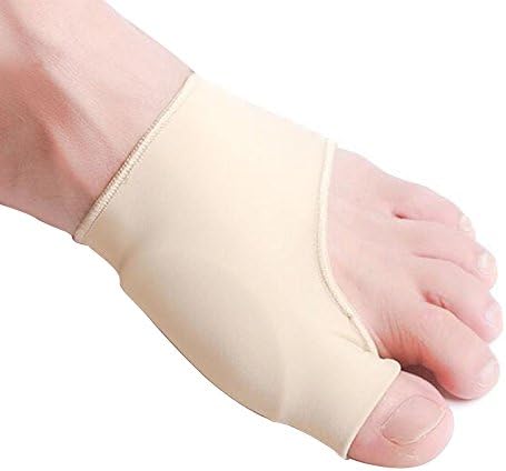 2 pairs Bunion Corrector Gel Pad Stretch Nylon Hallux Valgus Protector Guard Toe Separator Orthopedic Supplies for Men and Women -Stop Bunion Pain (S)