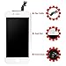 Brinonac Screen Replacement for iPhone 6 4.7 inch LCD Digitizer Touch Screen LCD Replacement Screen Frame Assembly Full Set with Tools and Screen Protector (White)