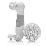 Facial Brush Skin Care Cleansing System & Acne Treatment Microdermabrasion Bath Body Exfoliate Machine Kit, Scrub Anti Aging Exfoliator Cleanser Tool Set Brushes