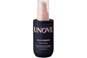 UNOVE Silk Oil Essence Hair Serum 70ml/2.4fl.oz | Nourishing Hair Oil for Dry, Frizzy, and Damaged Hair | Lightweight Smoothing Serum | Frizz Control and Split End Care | Heat Protection