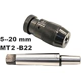 Adattatori Cono Morse ATOPLEE MT1 MT2 MT3 MT4 Tornio Adattatori Cono Morse ATOPLEE - Set 3 Pezzi Per Tornio E Fresatura Attrezzi Lavorazione Metalli - 11