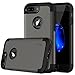 JETech iPhone 7 Plus Case Cover Two-Layer Slim Protective for iPhone 7 Plus 5.5 Inch (Grey)